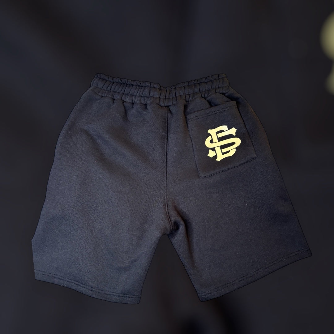 “76 edition” shorts Addicted x Sacred Code